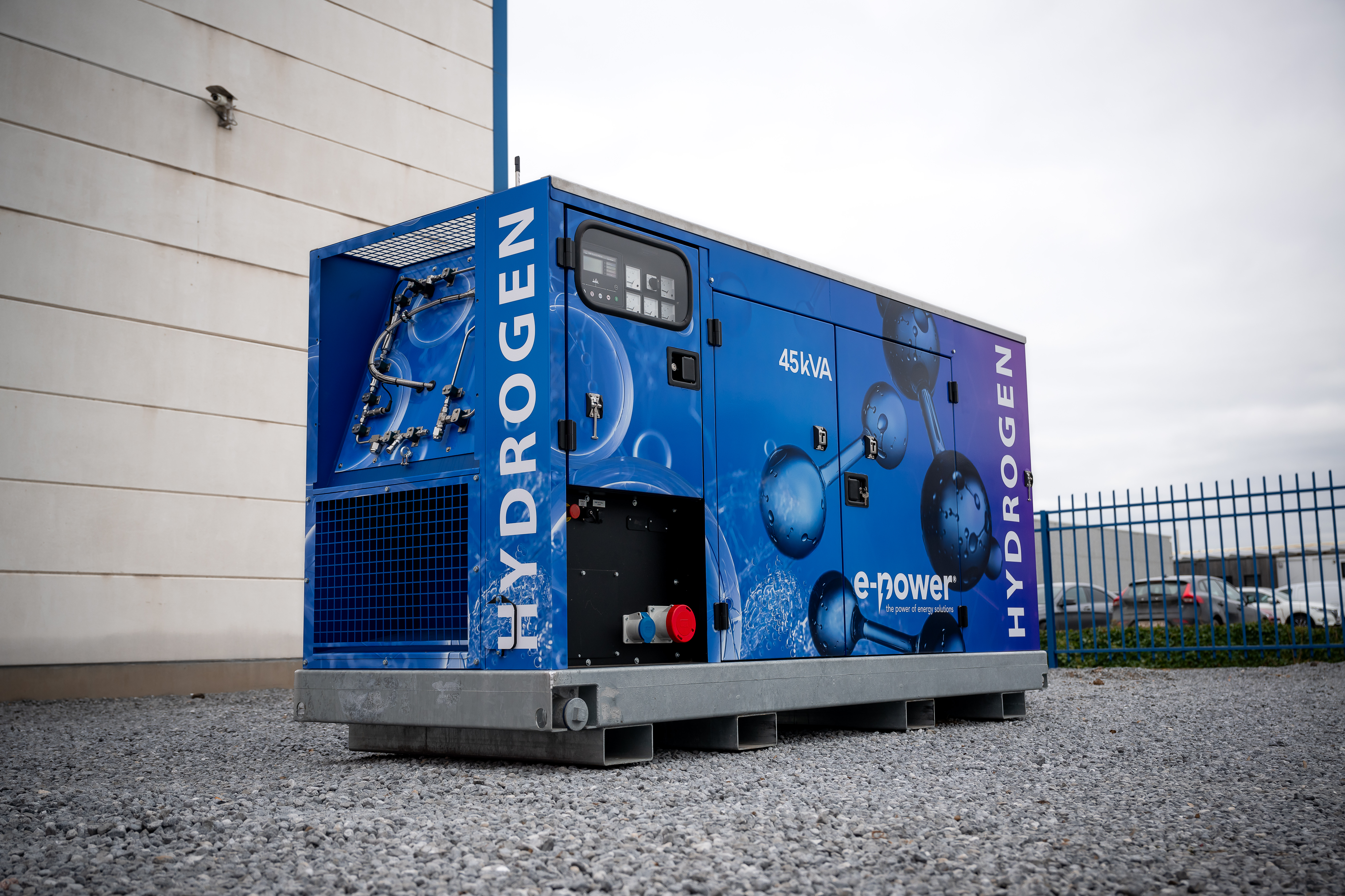 hydrogen power generator by e-power